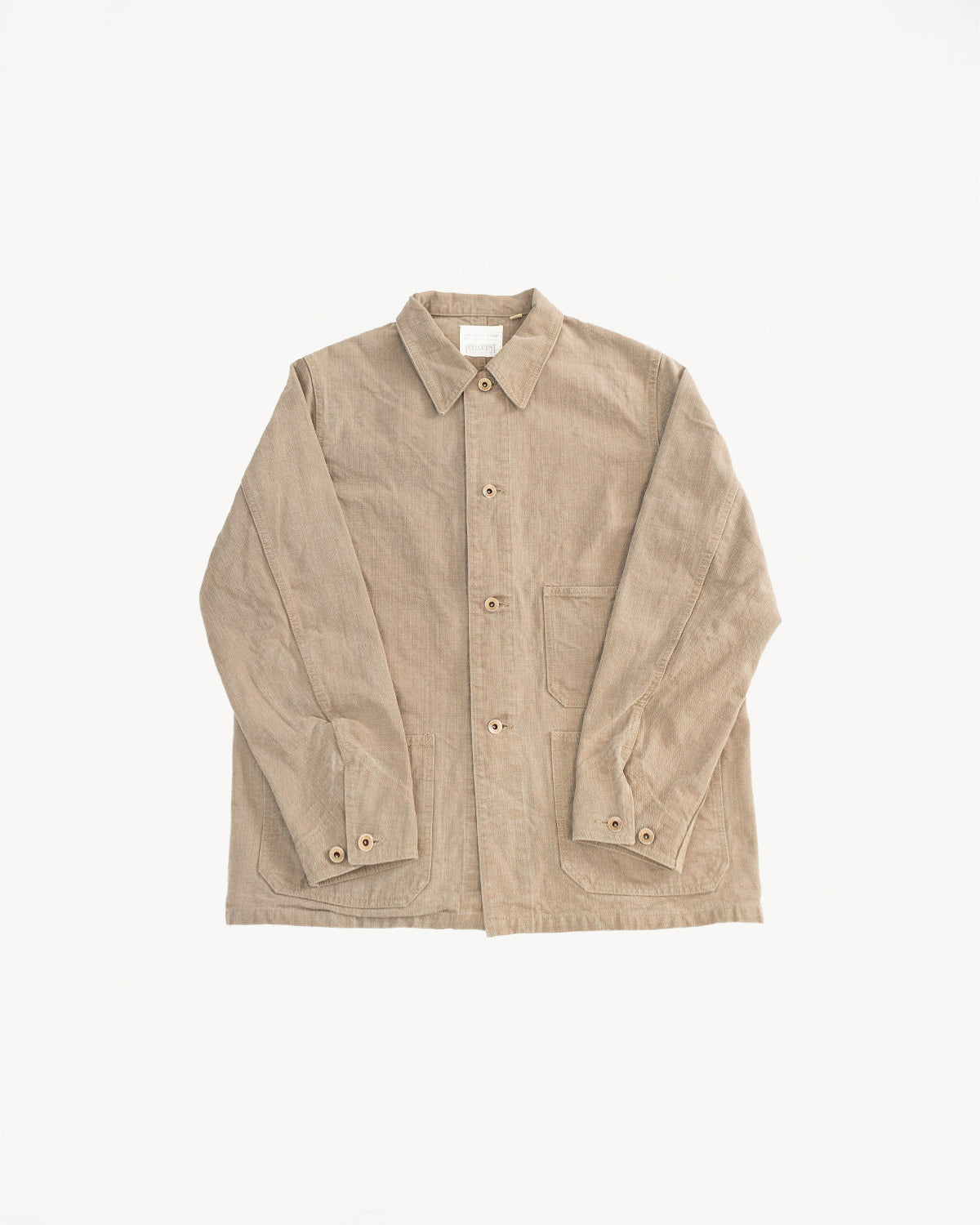 2015-8 - 14oz Sulfur Dye Heavy Oxford Chore Jacket - Olive Drab