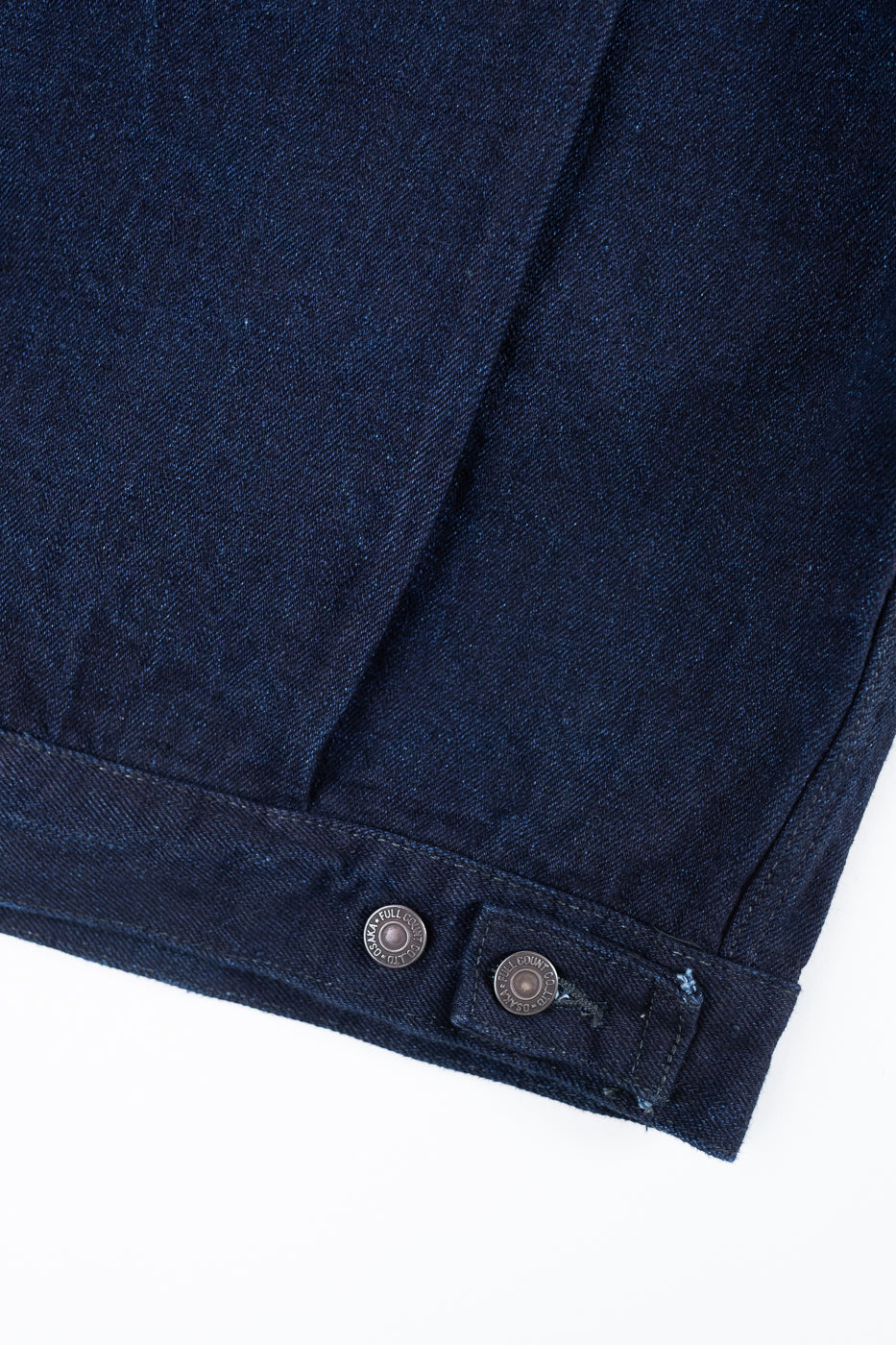 2102SRB - 15.5oz Super Rough Selvedge Type II Jacket - Indigo x Black