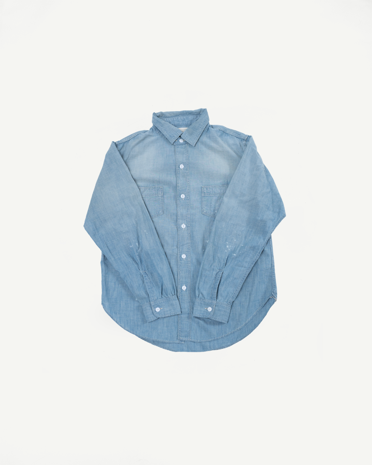 4091HW - 20s Short Chambray Shirt -