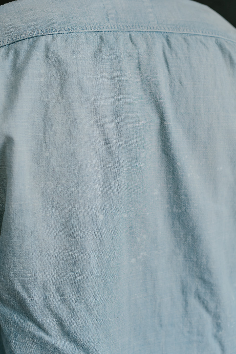 4091HW - 20s Short Chambray Shirt -