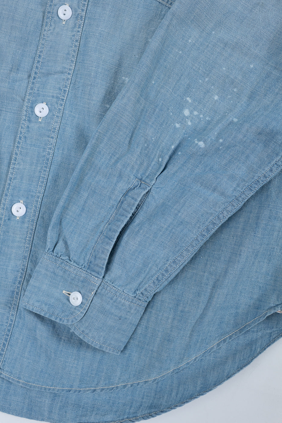 4091HW - 20s Short Chambray Shirt -