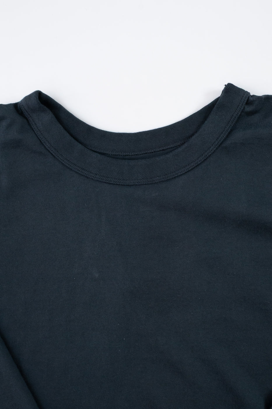 5222L - Flat Seam Heavyweight LS T-Shirt - Ink Black