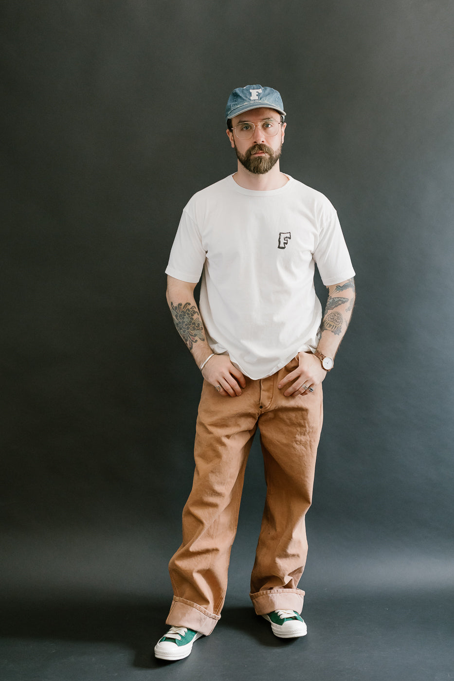 5500PT-14 - Tiger T-Shirt - White