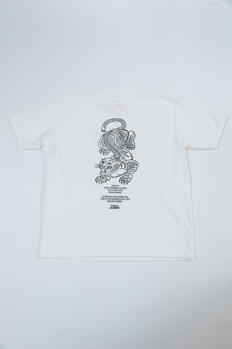 5500PT-14 - Tiger T-Shirt - White