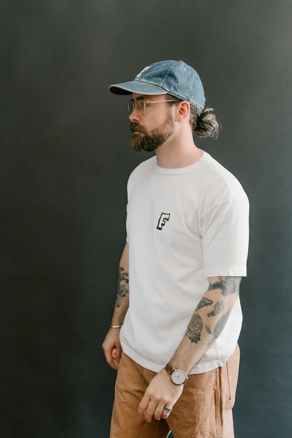 5500PT-14 - Tiger T-Shirt - White