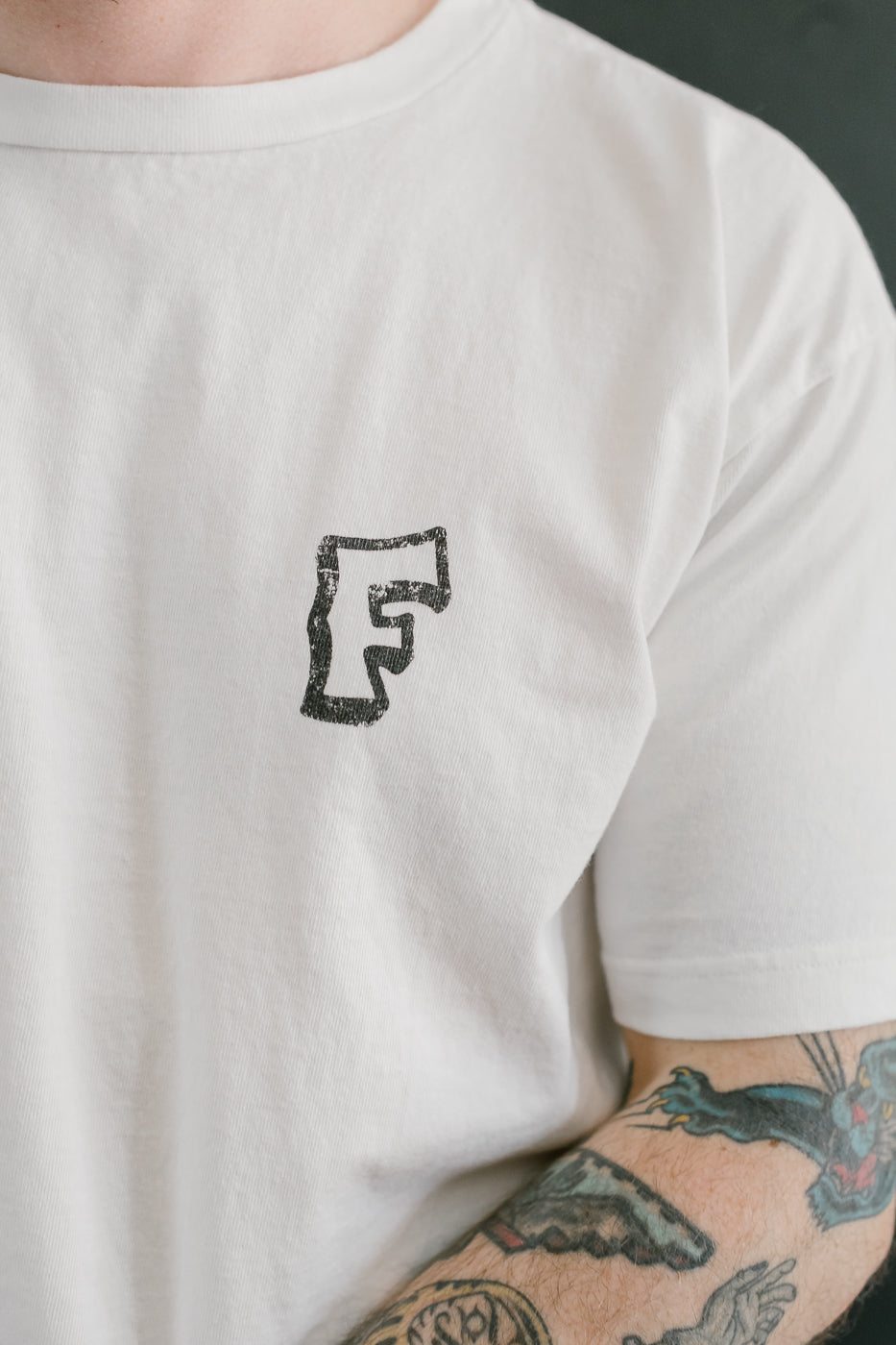 5500PT-14 - Tiger T-Shirt - White