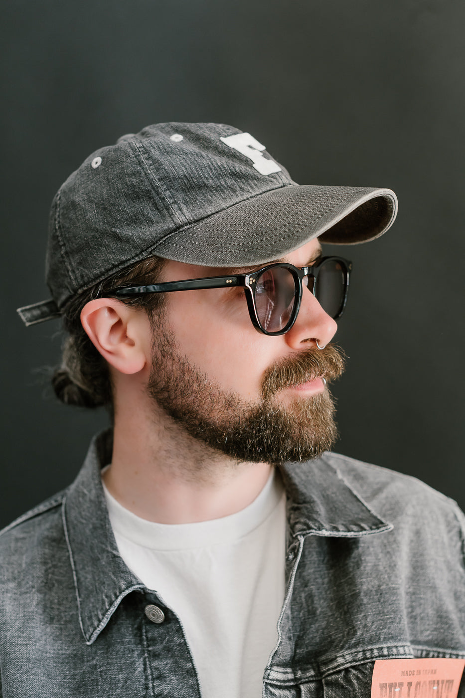 6022-3 - Old Parisien Sunglasses - Black x Black
