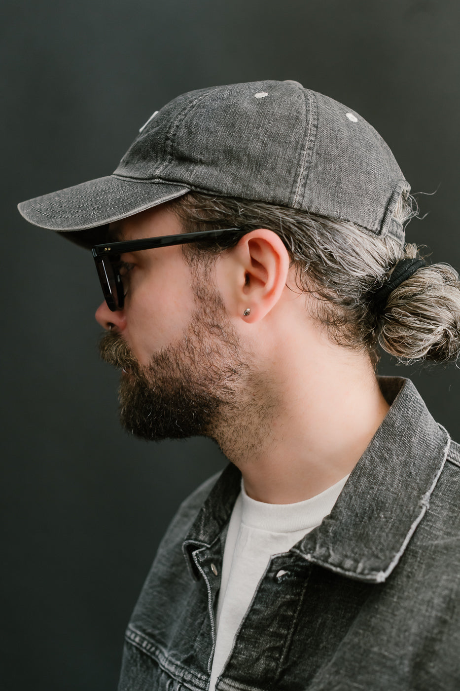 6022-3 - Old Parisien Sunglasses - Black x Black