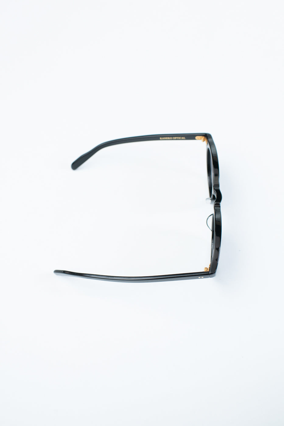6022-3 - Old Parisien Sunglasses - Black x Black