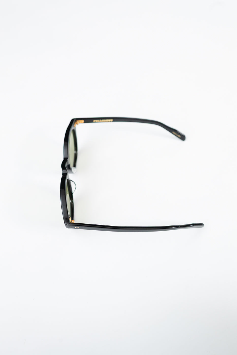 6022-3 - Old Parisien Sunglasses - Black x Green