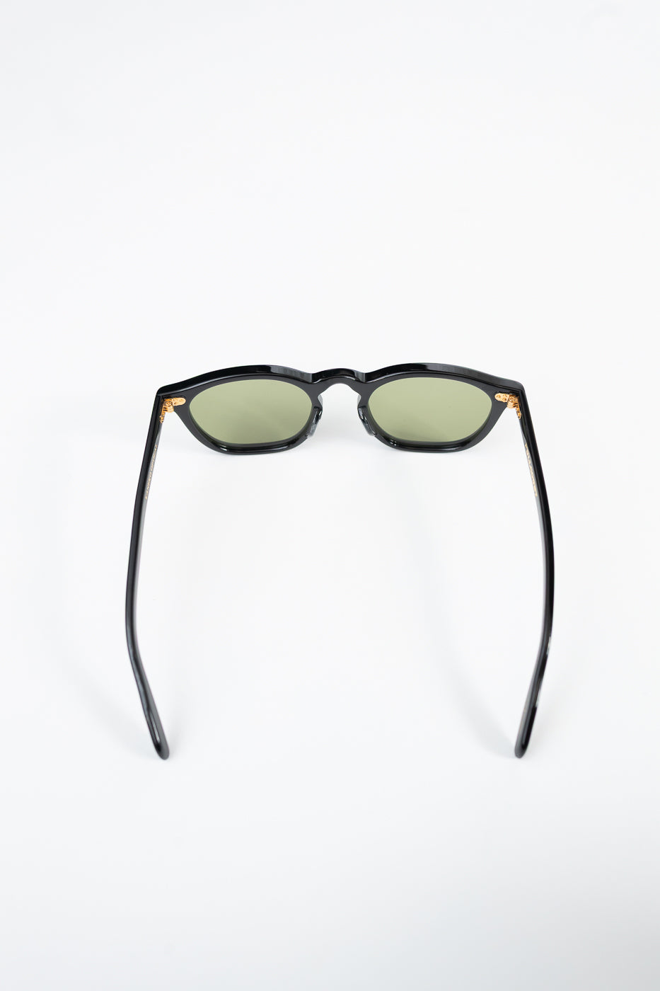 6022-3 - Old Parisien Sunglasses - Black x Green
