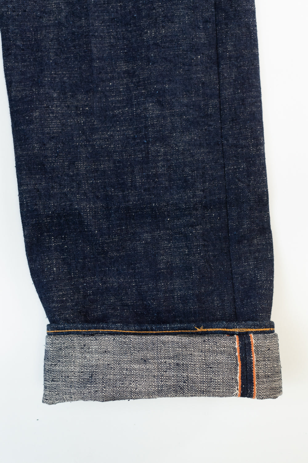 GZ-15HRJ-0510SB - 15oz Slub Yarn Indigo Cinch Back Selvedge Jeans - Heritage Fit