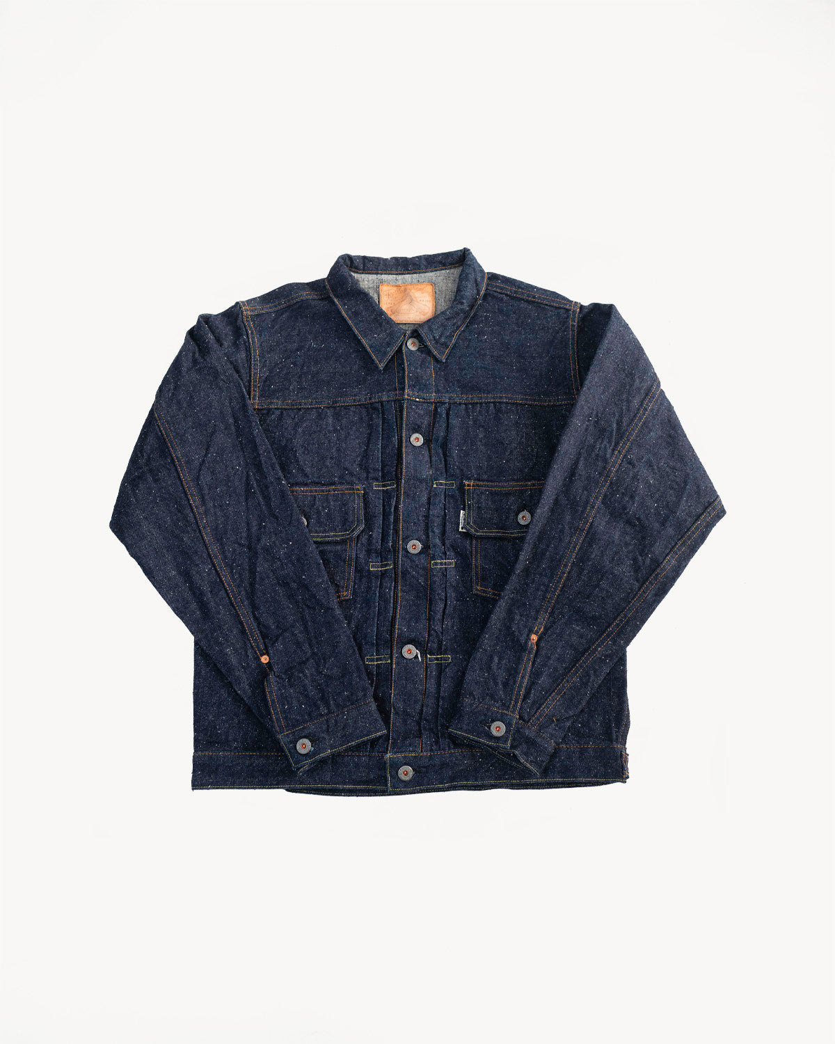 GZ-GJ2ND-0511NP - 15oz Nep Yarn Type II Jacket - Indigo