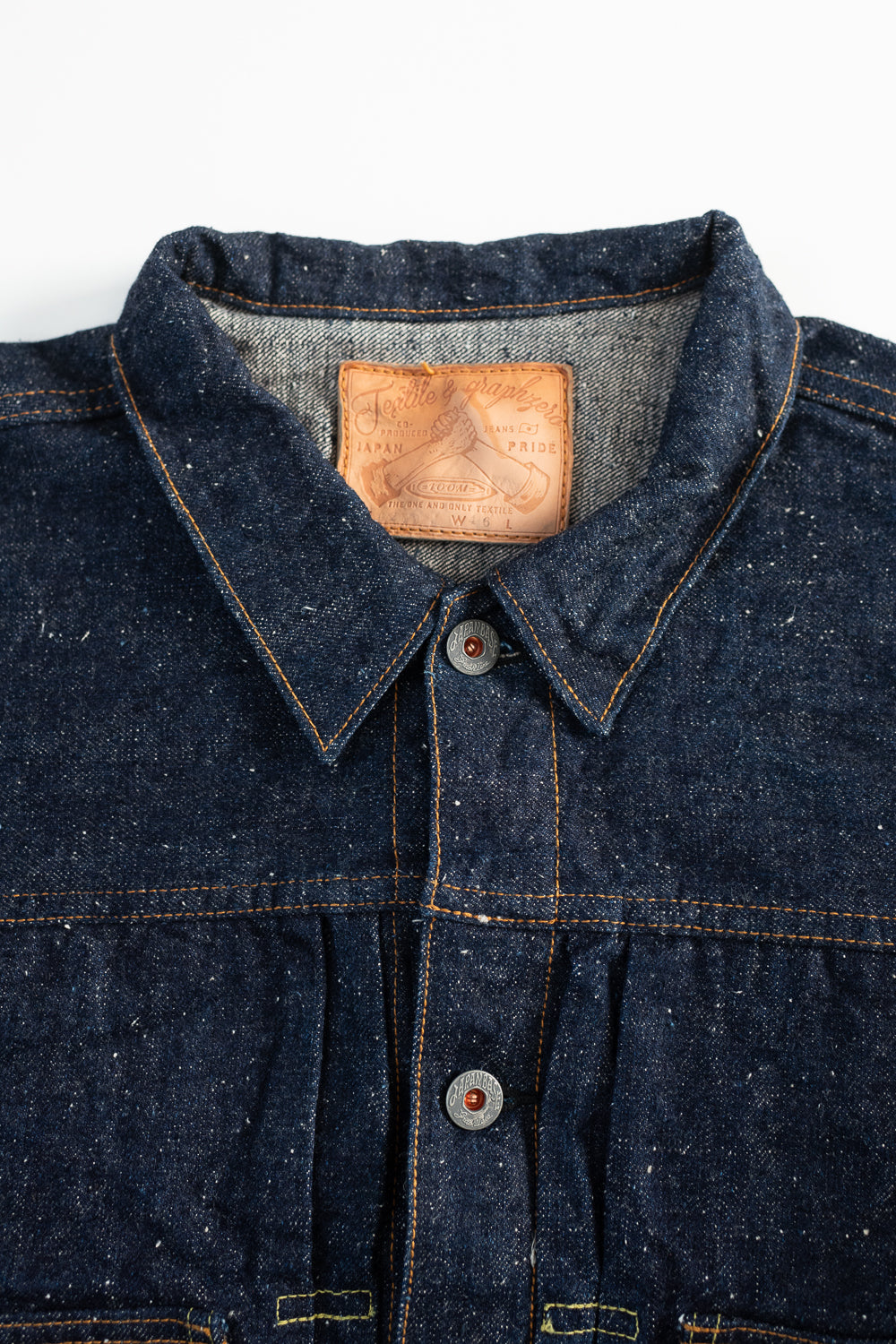 GZ-GJ2ND-0511NP - 15oz Nep Yarn Type II Jacket - Indigo