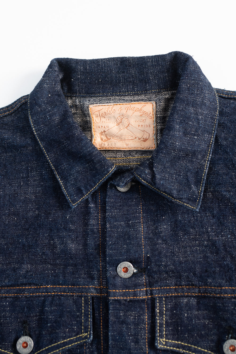 GZ-GJ3RD-0511 - 15oz Slub Yarn Type III Jacket - Indigo