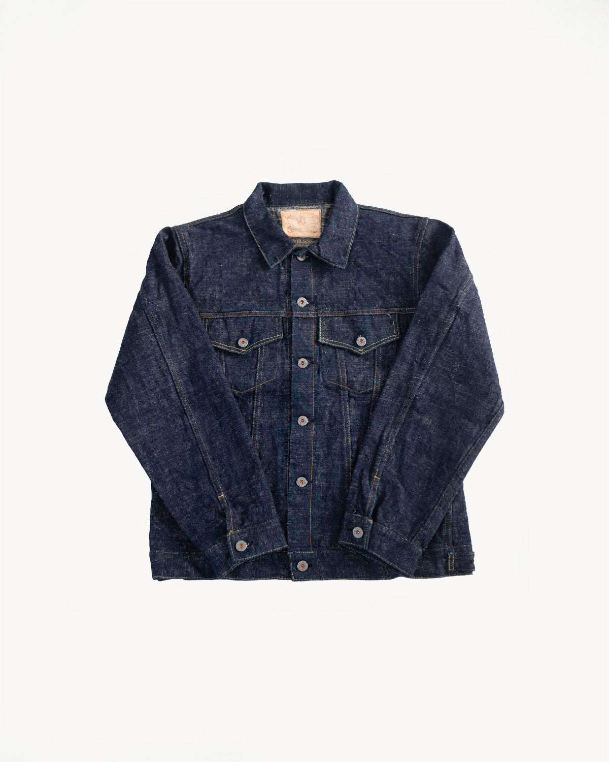 GZ-GJ3RD-0511 - 15oz Slub Yarn Type III Jacket - Indigo