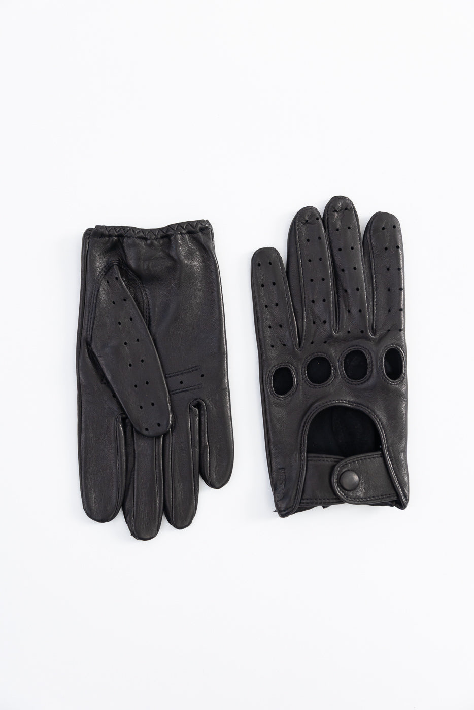 小物 CONTRAST LEATHER GLOVE (BLACK) 777T Morgan Glove - Black | Dant