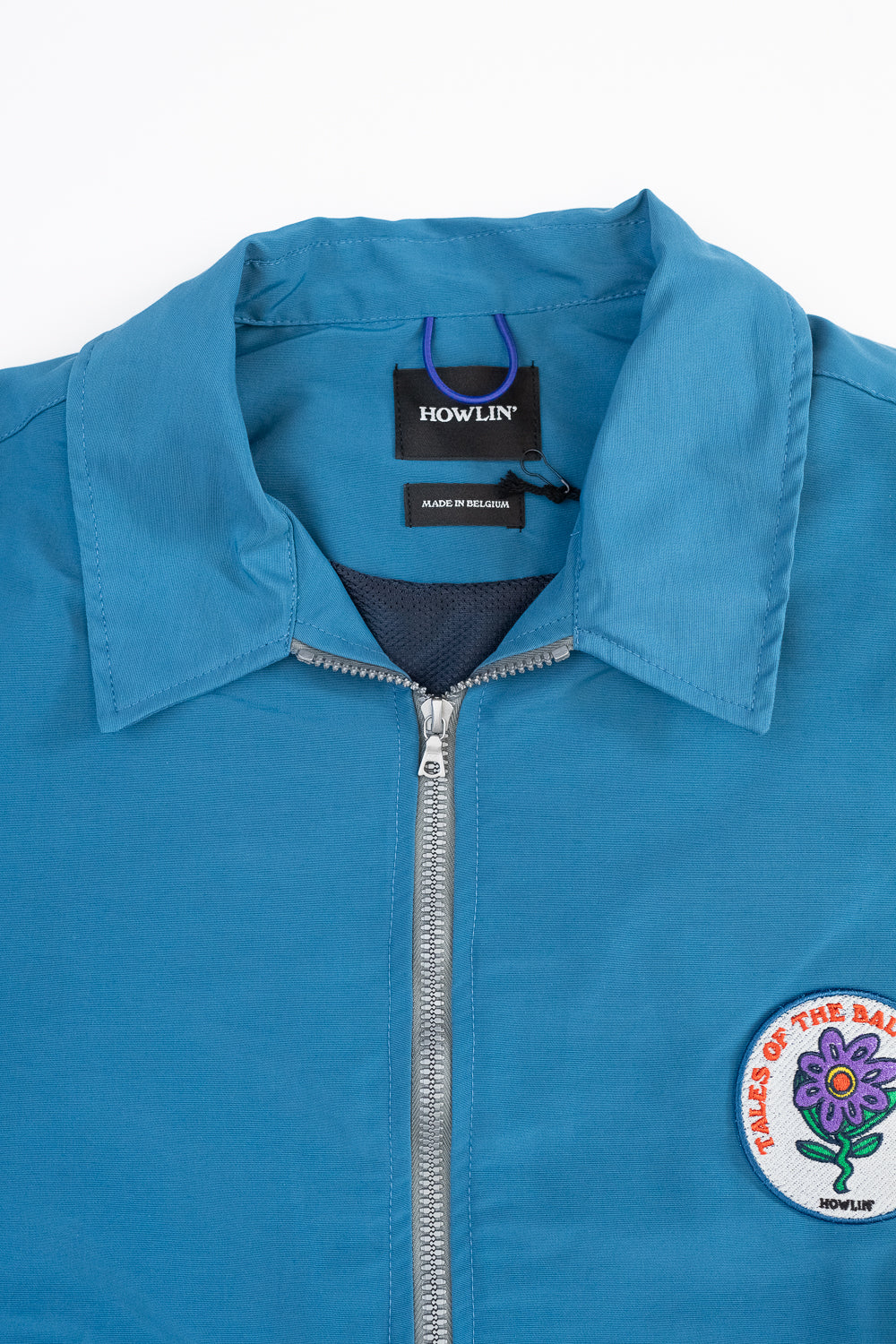 Boxy Swing Jacket - Tales Of The Balearic Age - Blue Water