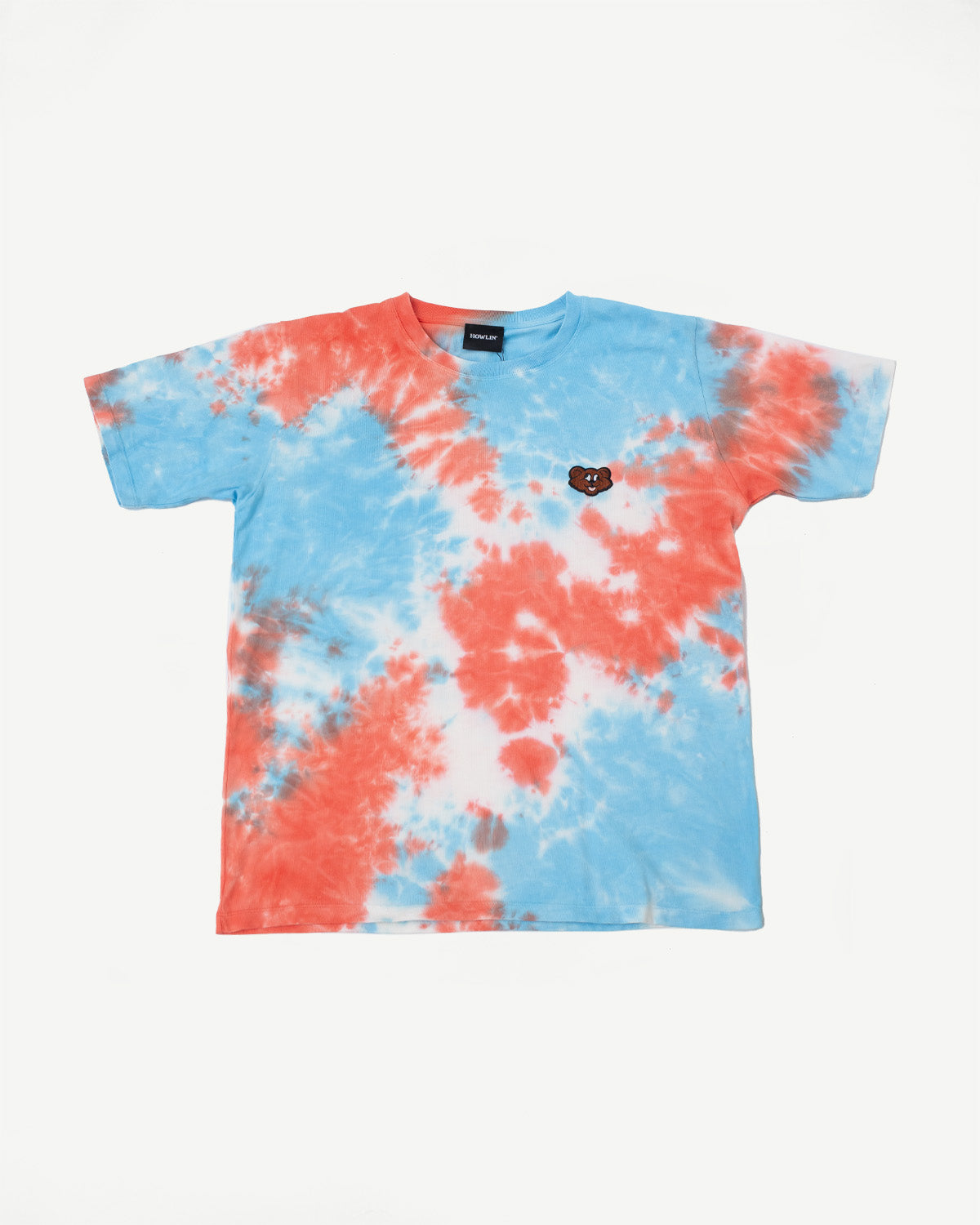 Cosmic Short Sleeves T-Shirt Shaggy Bear - Red Fire