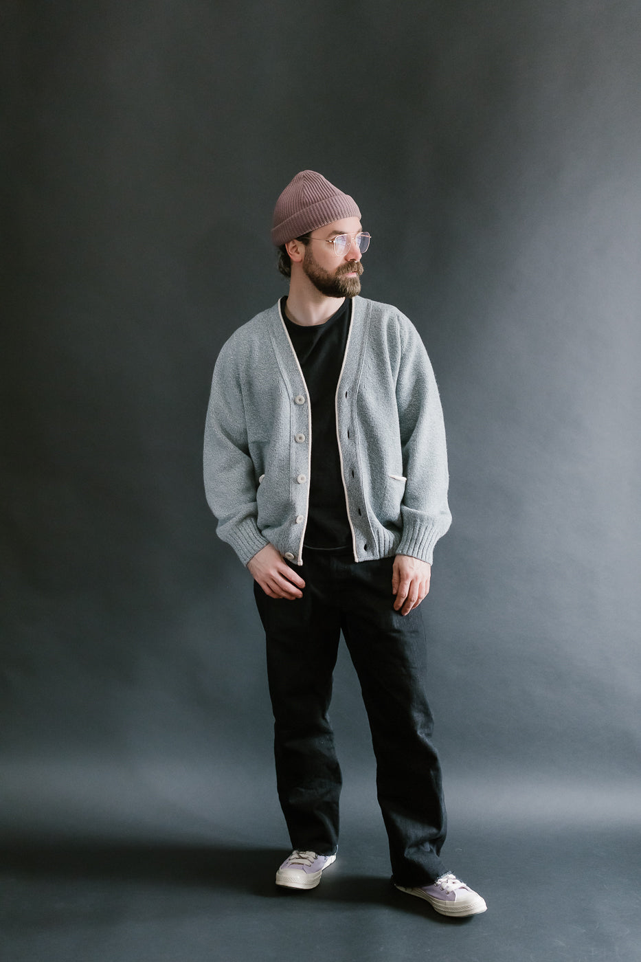 Dead Eyes Opened Sweater - Sky Mix