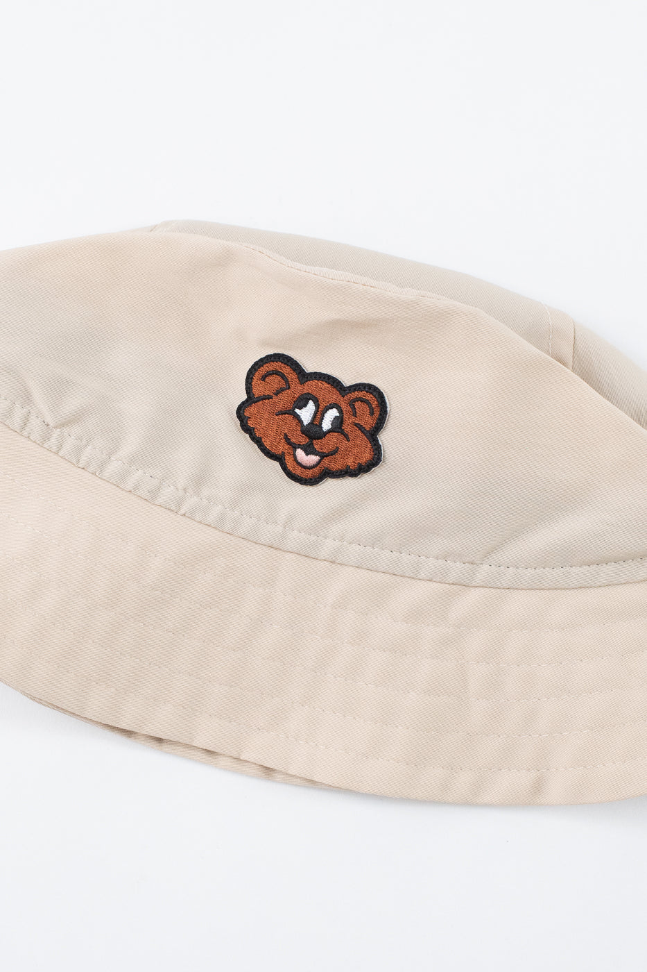 Dream On Dreamer Hat Nylon Shaggy Bear - Cream