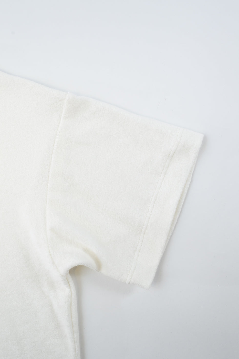 Fons Boxy Fit Towel T-Shirt - Ecru