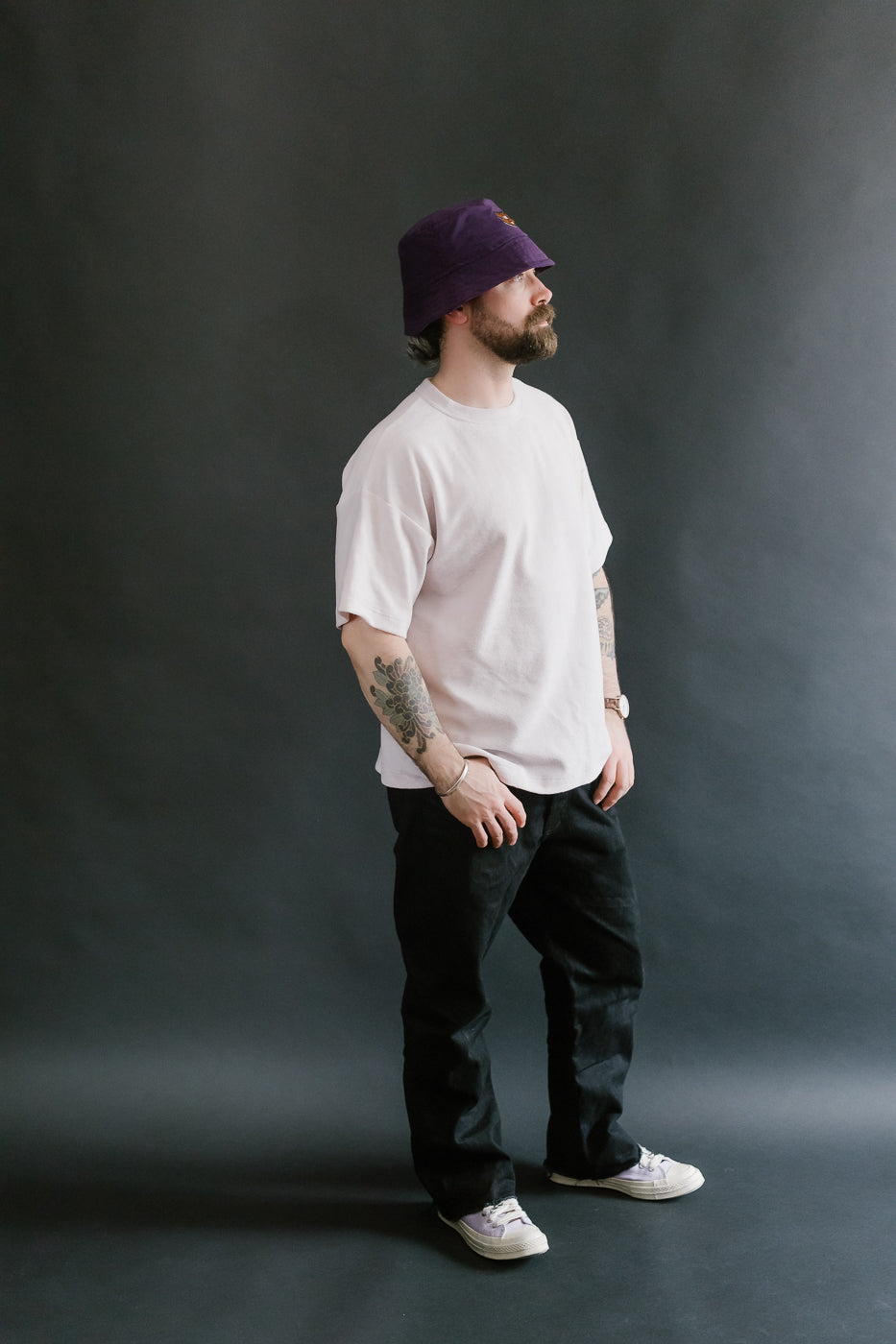 Fons Boxy Fit Towel T-Shirt - Light Power