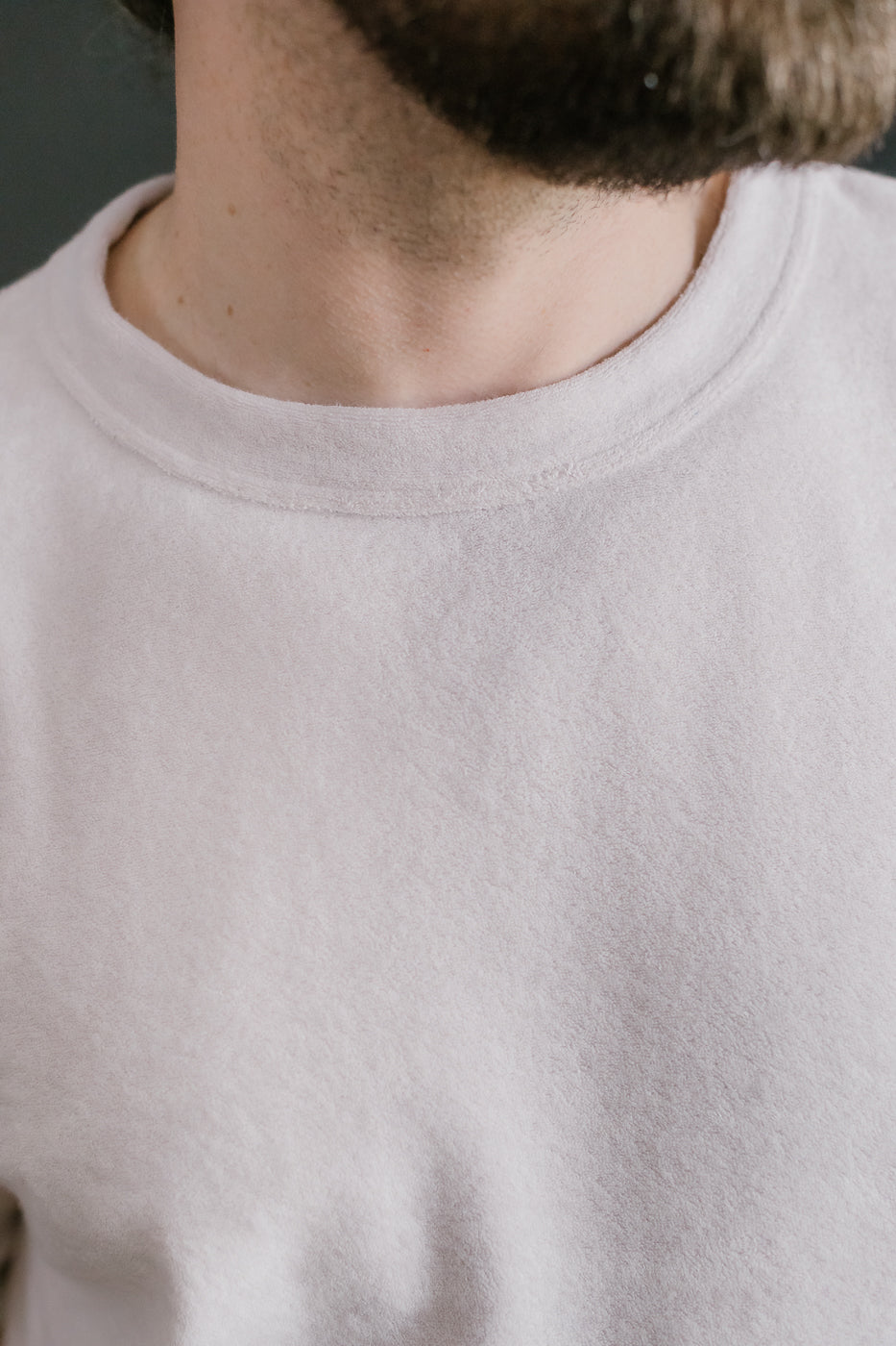 Fons Boxy Fit Towel T-Shirt - Light Power