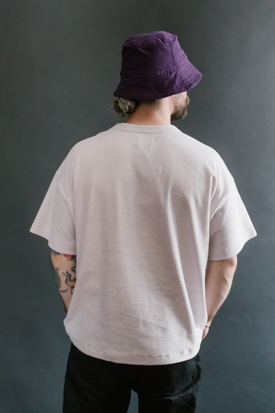 Fons Boxy Fit Towel T-Shirt - Light Power