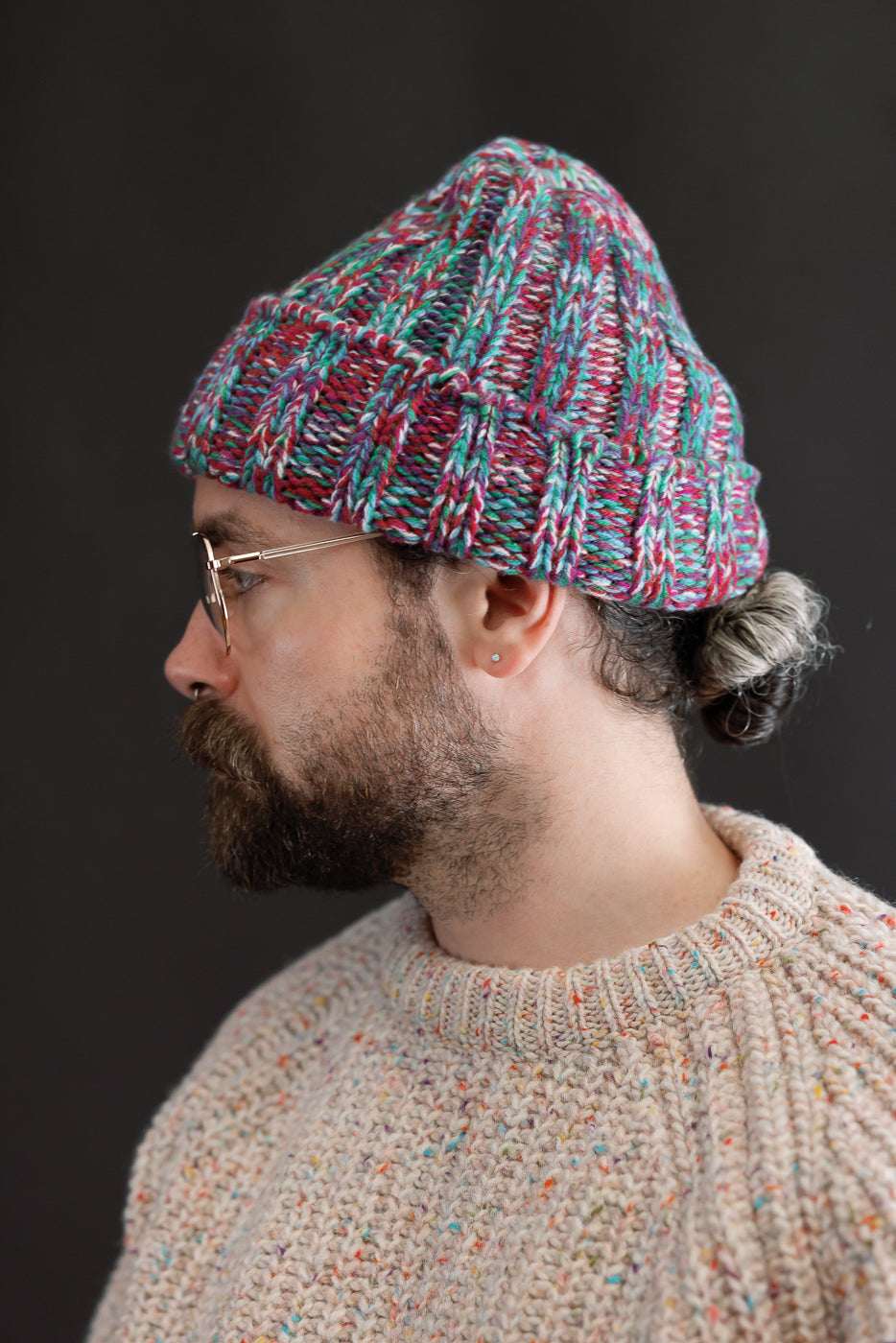 Marled Fantasies Hat - Astro Mix