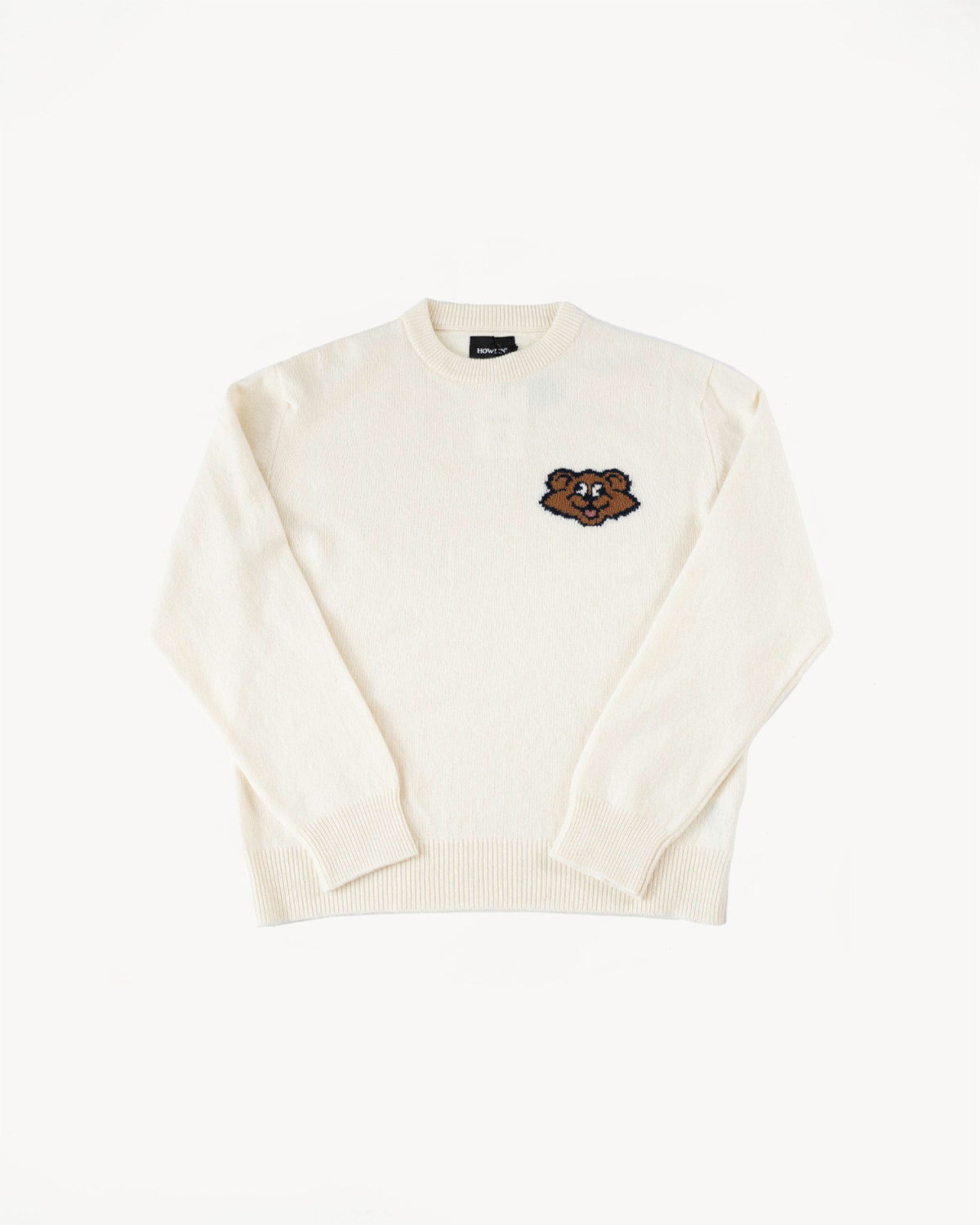 Real Shaggy Bear Pullover - Ecru