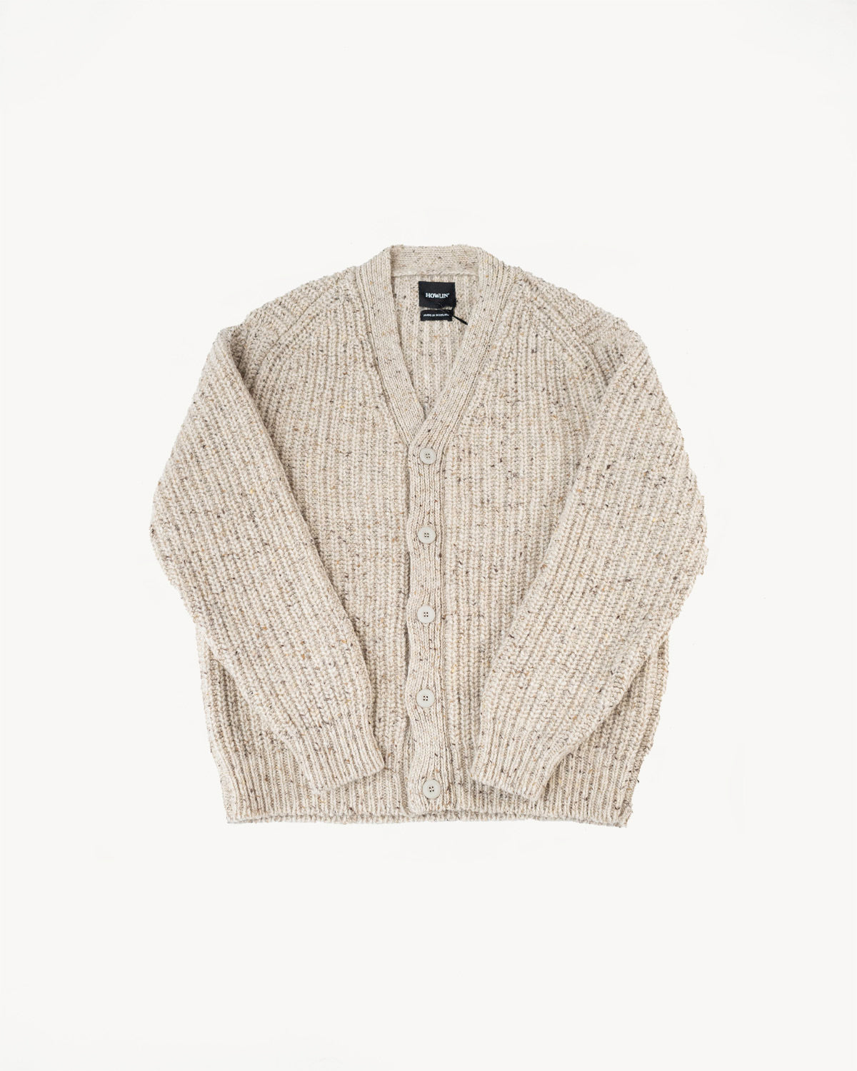 Safety Knit Cardigan - Biscuit