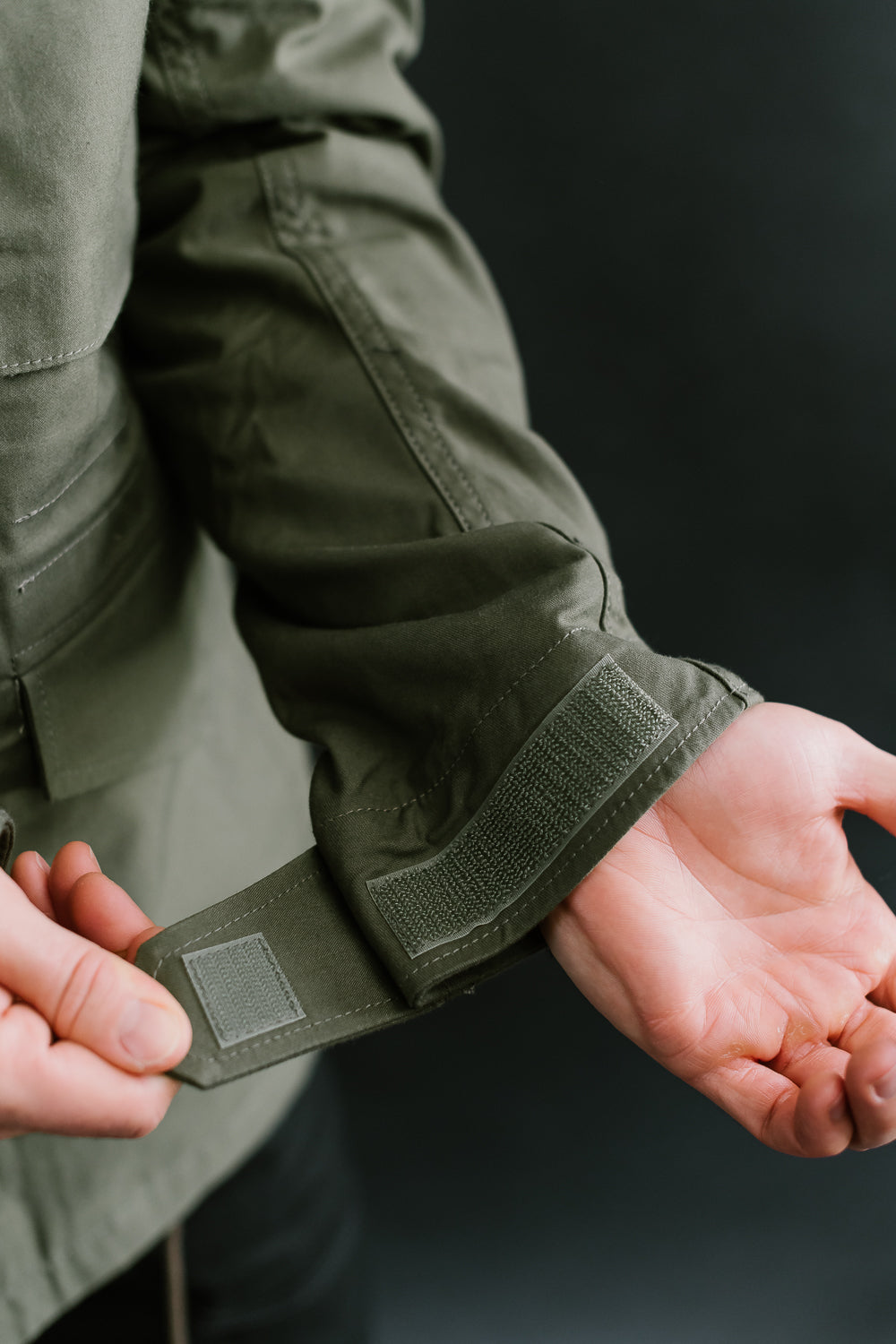 IHM-41-GRN - Quilt Lining M65 Field Jacket - Olive Drab Green