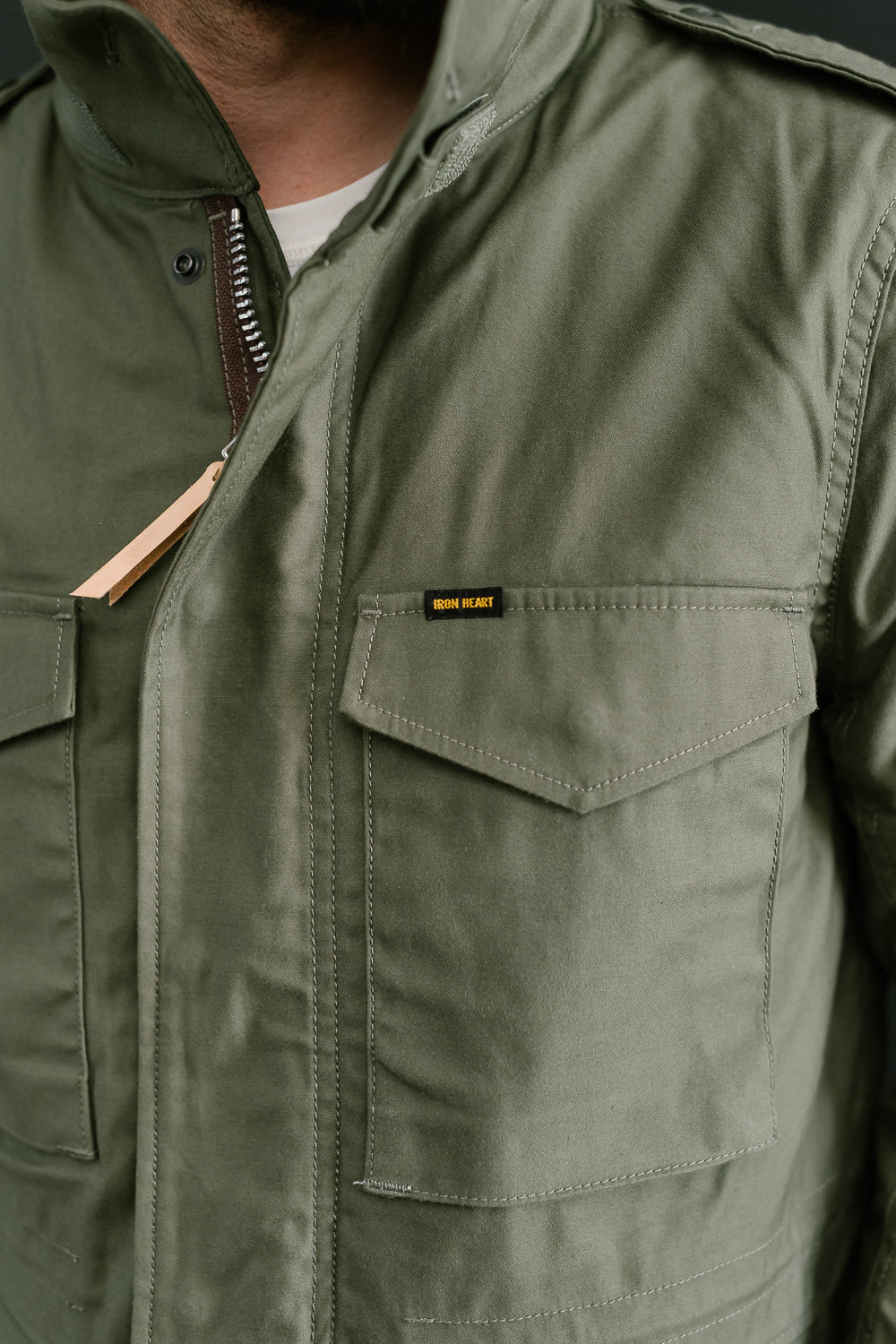 IHM-41-GRN - Quilt Lining M65 Field Jacket - Olive Drab Green