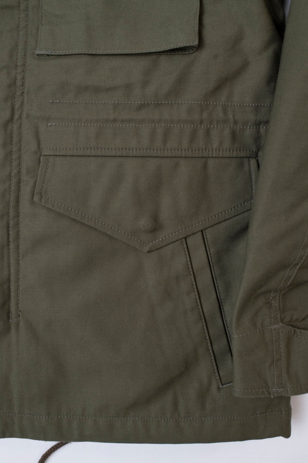 IHM-41-GRN - Quilt Lining M65 Field Jacket - Olive Drab Green