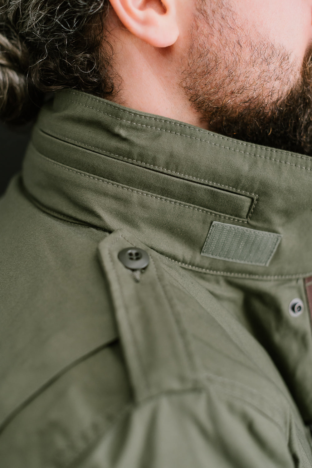 IHM-41-GRN - Quilt Lining M65 Field Jacket - Olive Drab Green
