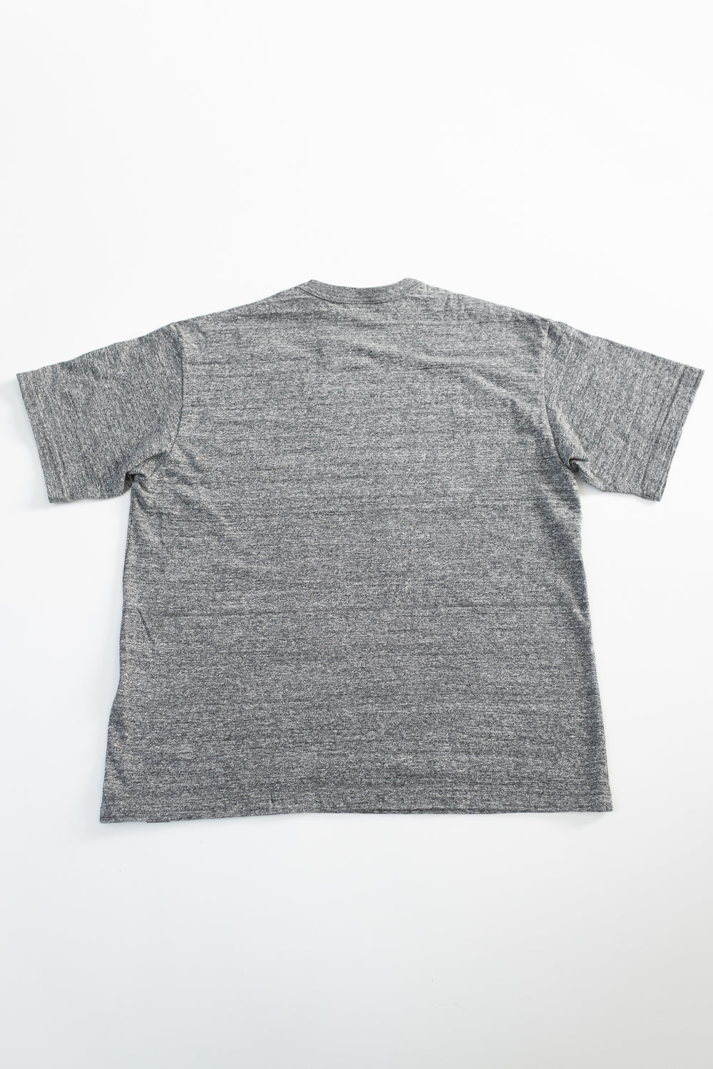 IHT-1610L-GRY - 6.5oz Loopwheel Crew Neck T-Shirt with Longer Body - Grey