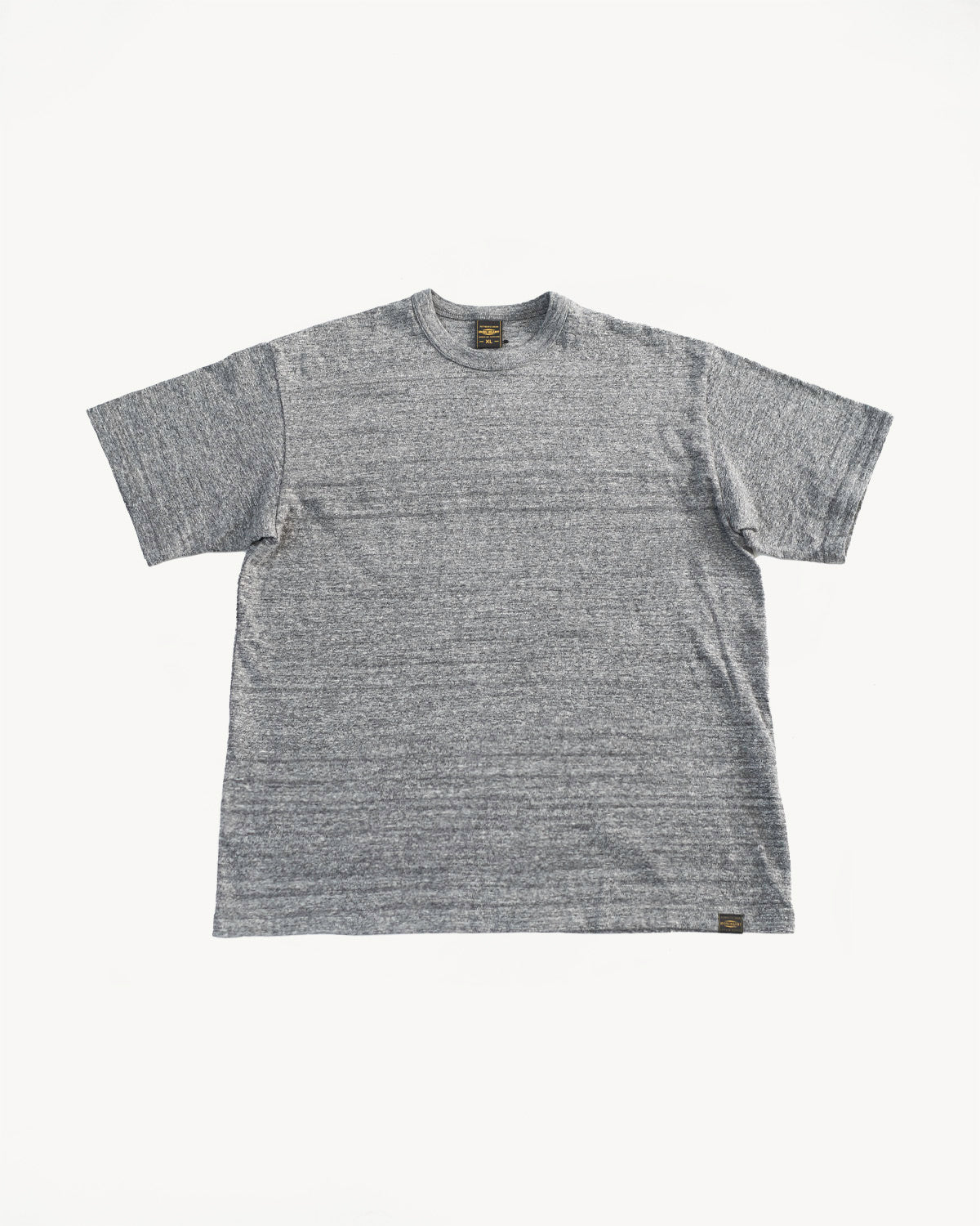 IHT-1610L-GRY - 6.5oz Loopwheel Crew Neck T-Shirt with Longer Body - Grey