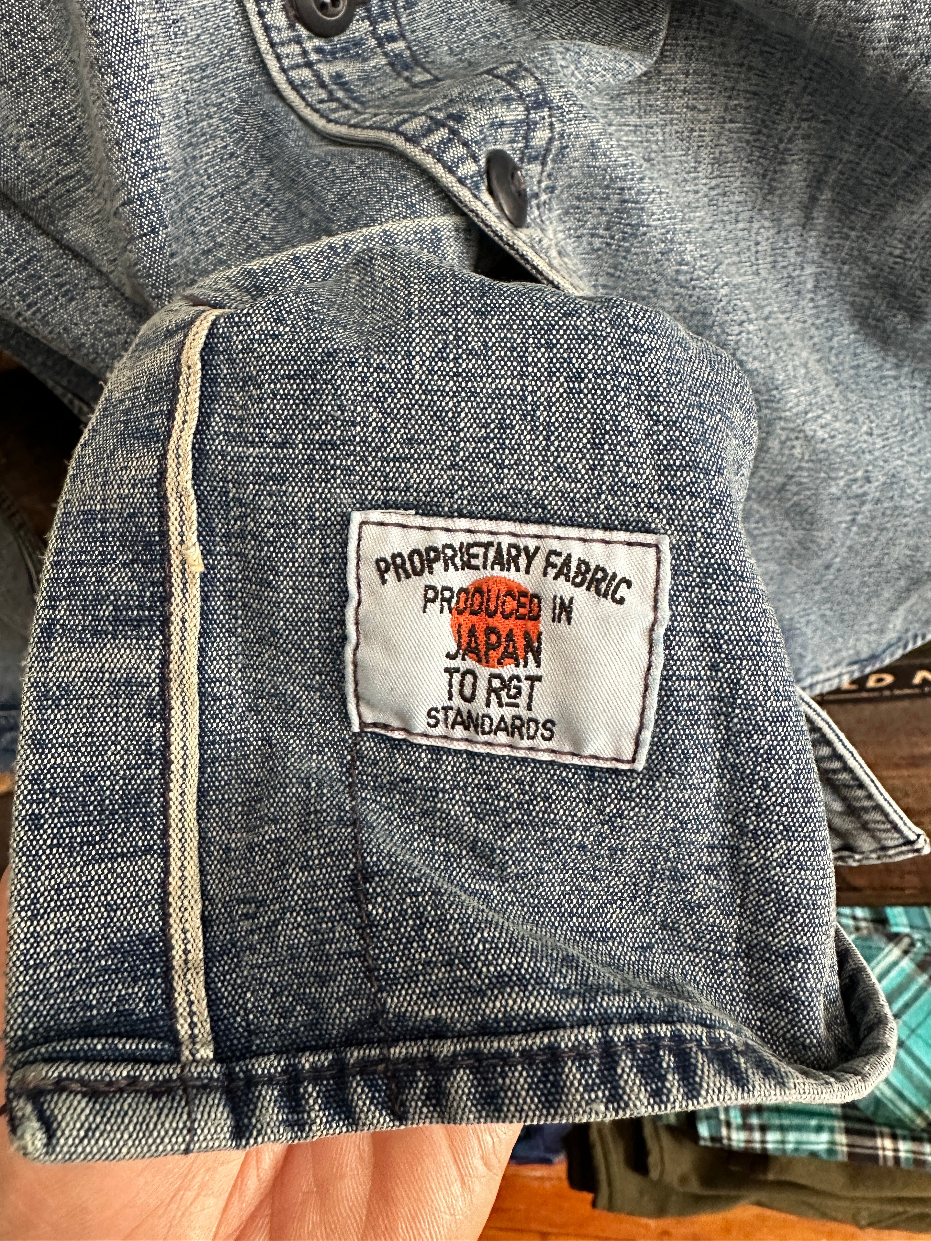 Gently Used - Washed Out ISC Work Shirt - Indigo