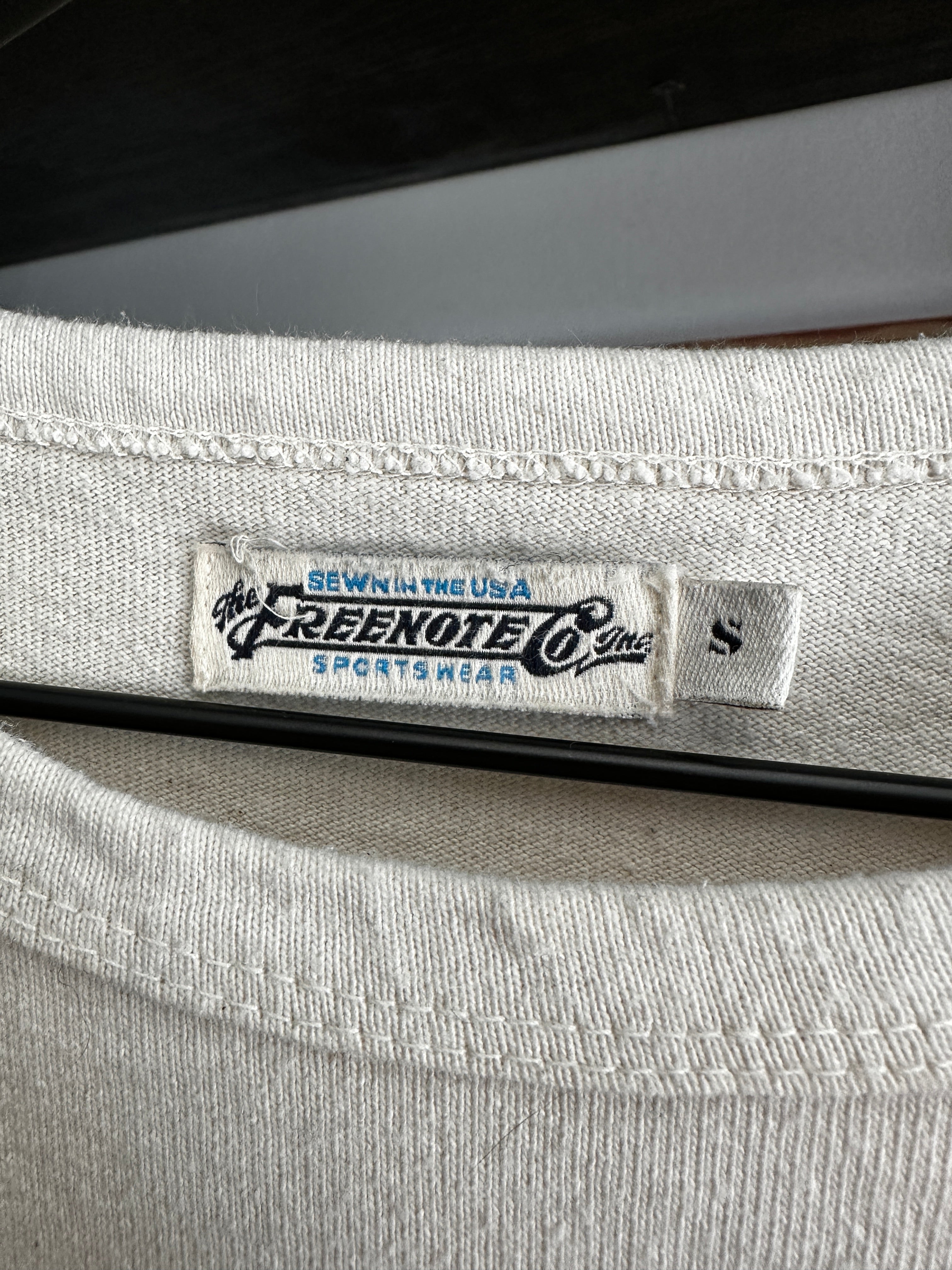 Gently Used - 13oz Shifter Tee LS - Natural Combo