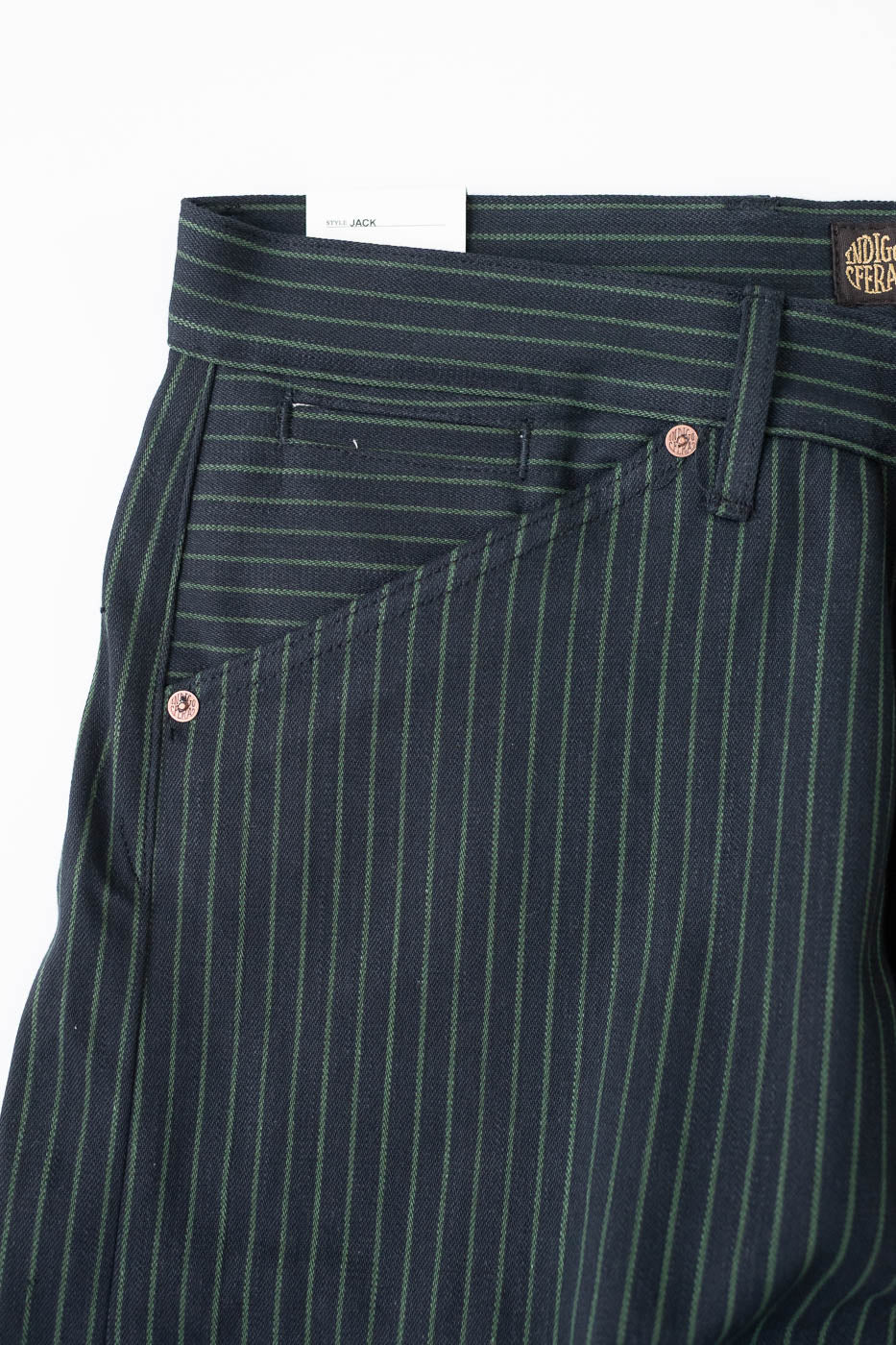 12oz - Jack Pants - Viridescent Stripe