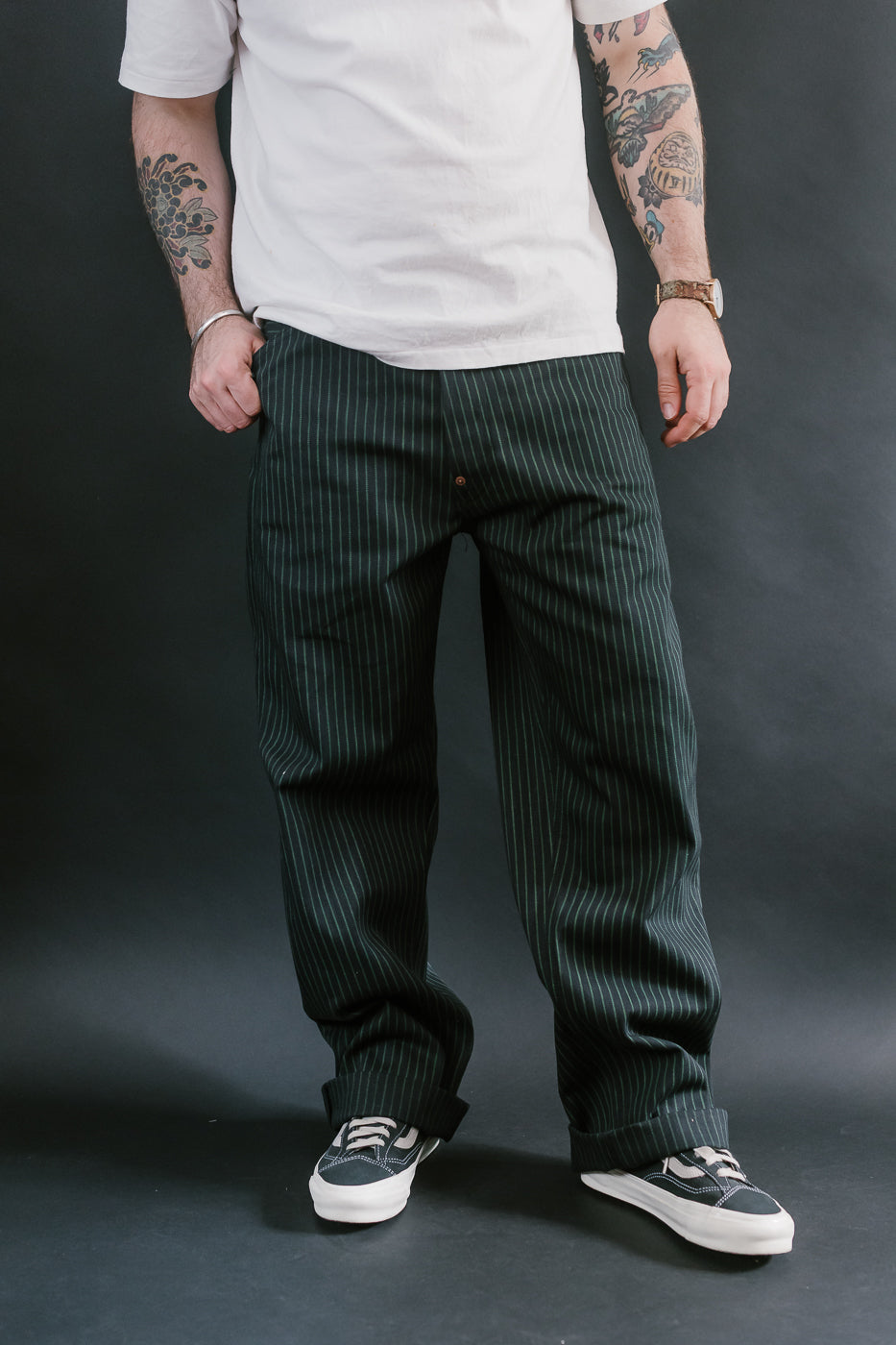 12oz - Jack Pants - Viridescent Stripe
