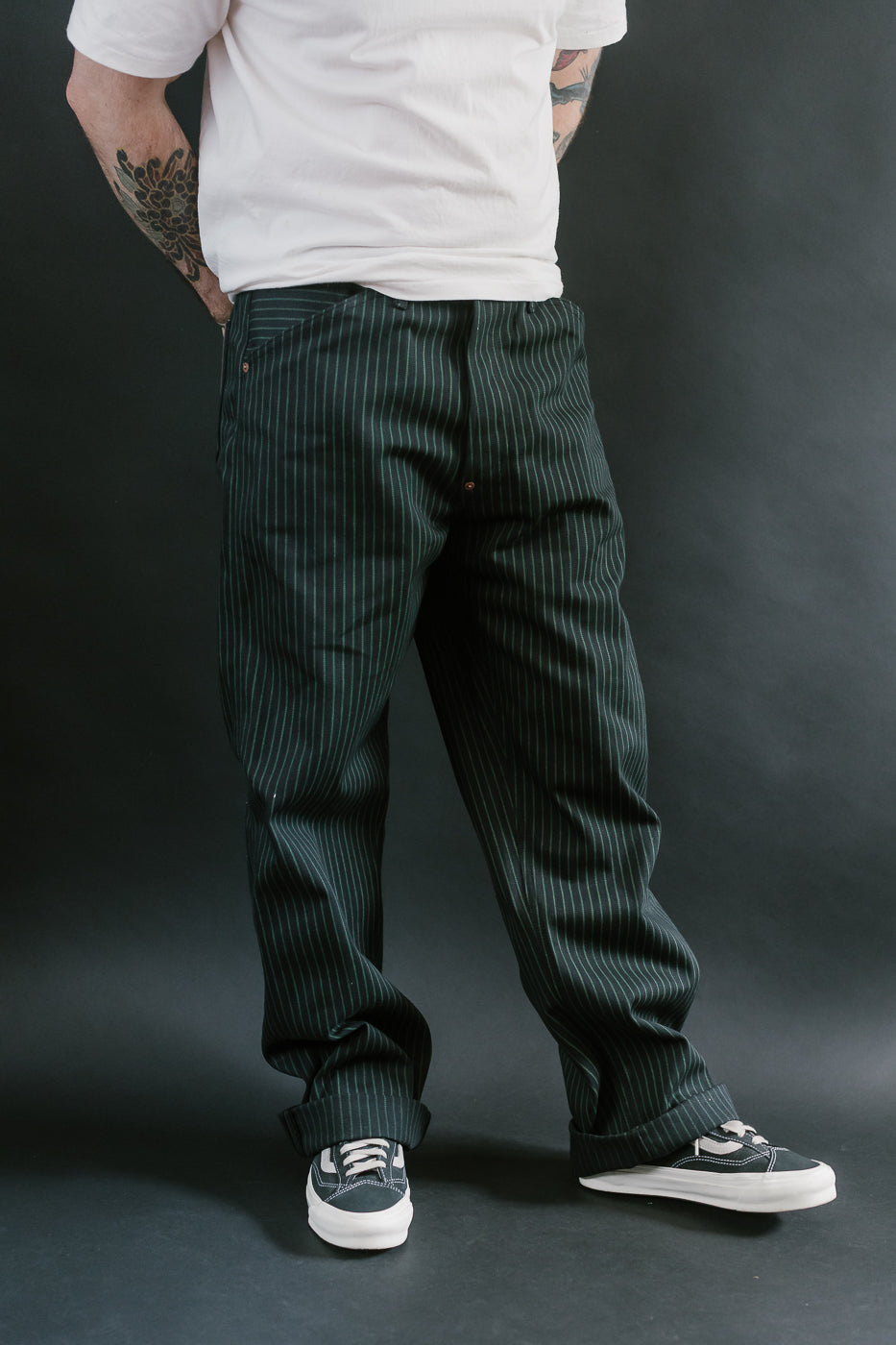 12oz - Jack Pants - Viridescent Stripe