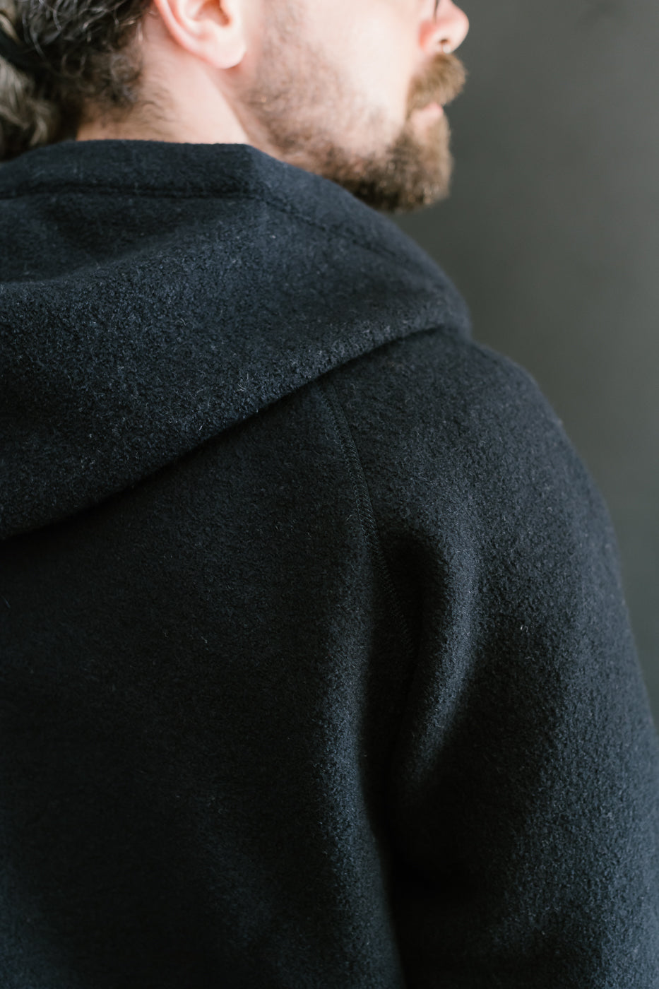 Bighorn Power Wool Zip Hoodie - Dark Navy