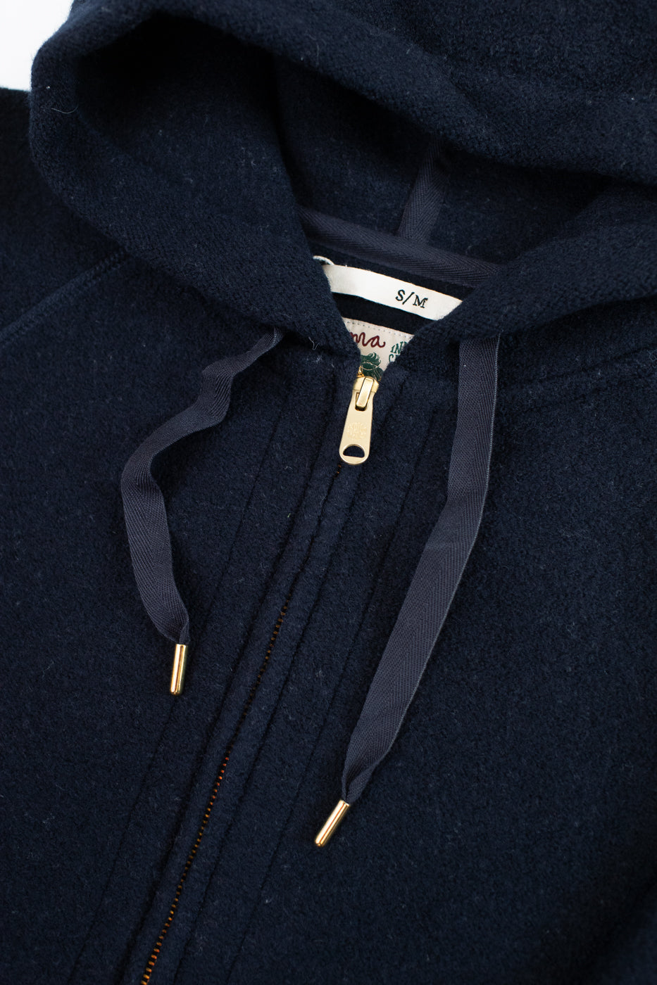 Bighorn Power Wool Zip Hoodie - Dark Navy
