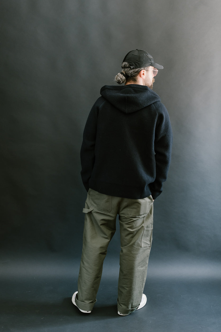Bighorn Power Wool Zip Hoodie - Dark Navy