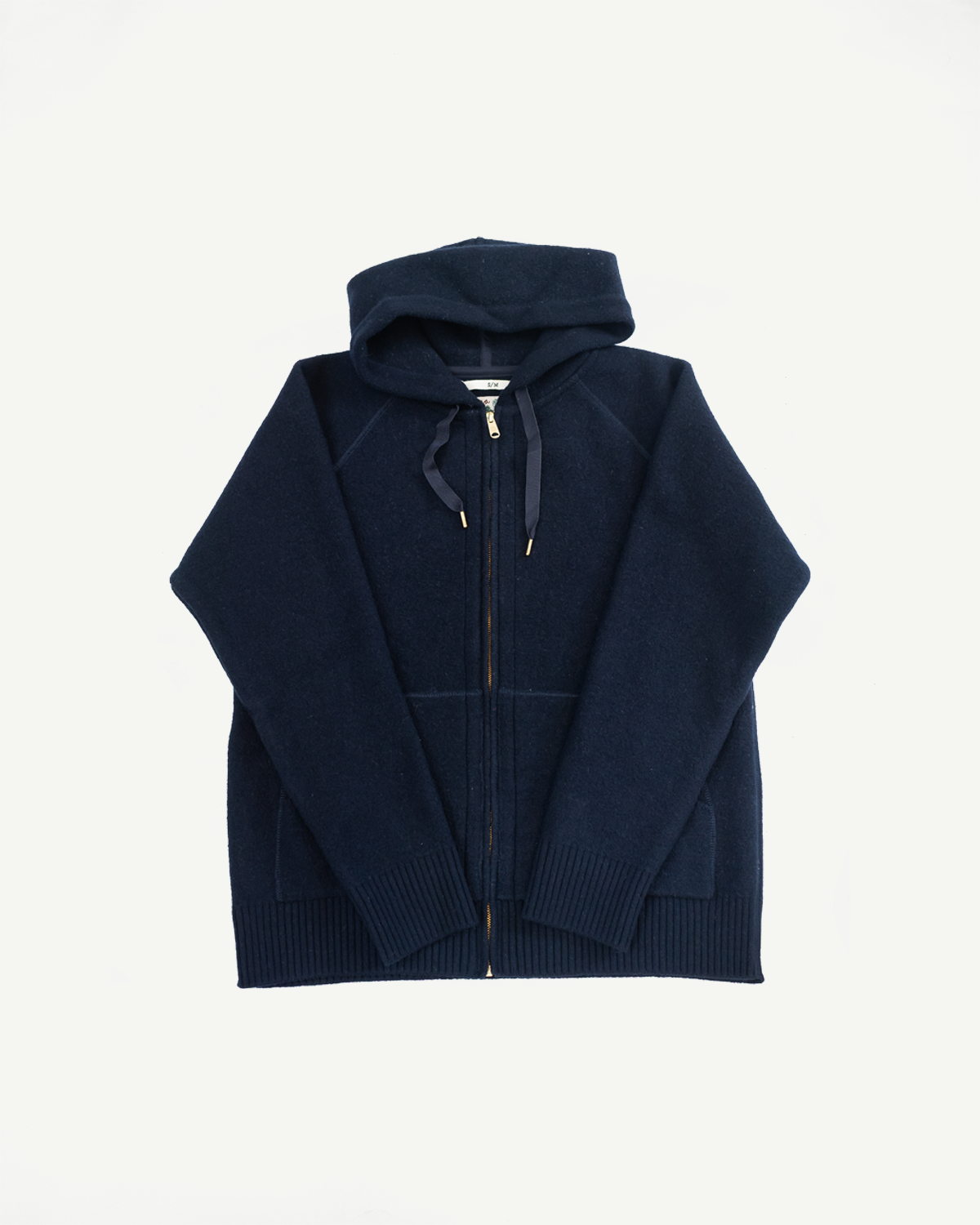 Bighorn Power Wool Zip Hoodie - Dark Navy