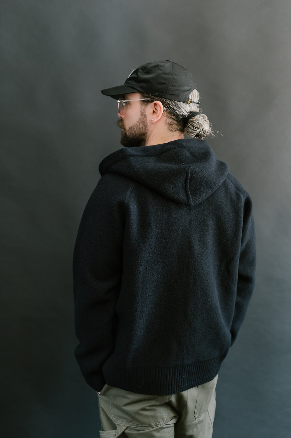 Bighorn Power Wool Zip Hoodie - Dark Navy