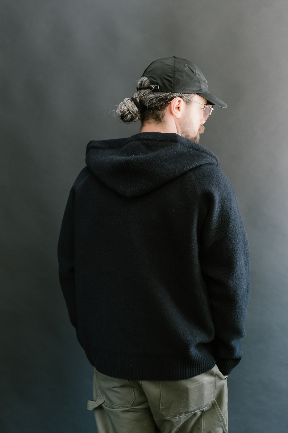 Bighorn Power Wool Zip Hoodie - Dark Navy