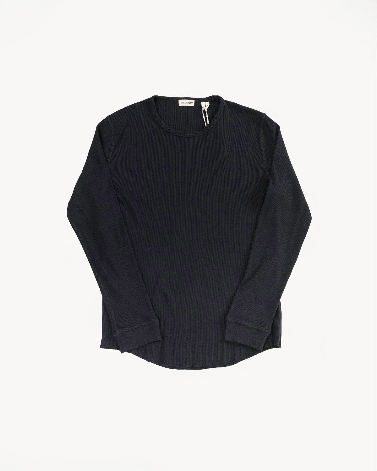 Clyde LS Rib Tee - Black